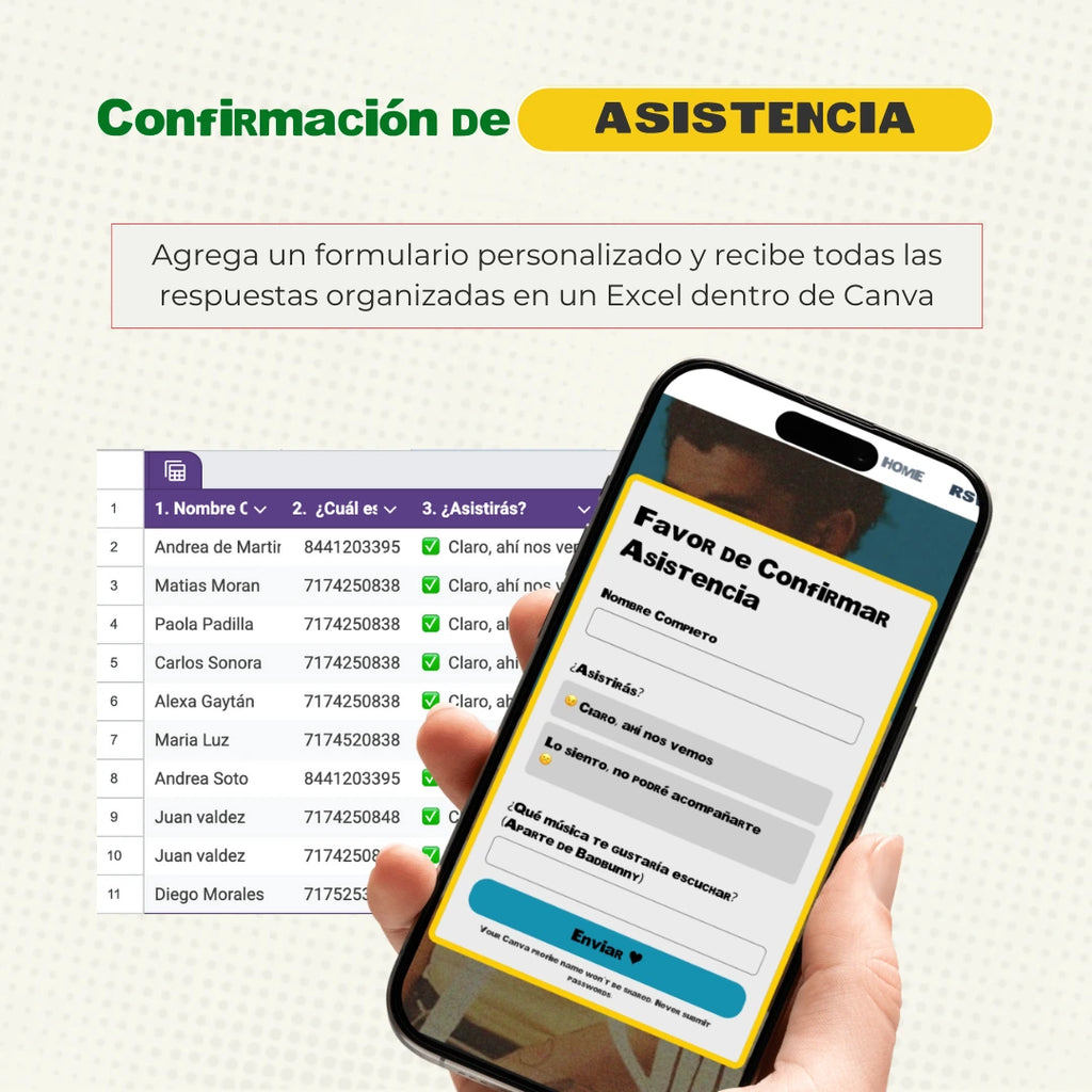 Bad Bunny - Plantilla Editable Cumpleaños