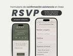 Formulario de RSVP Personalizado - Agrega a tu plantilla de Canva