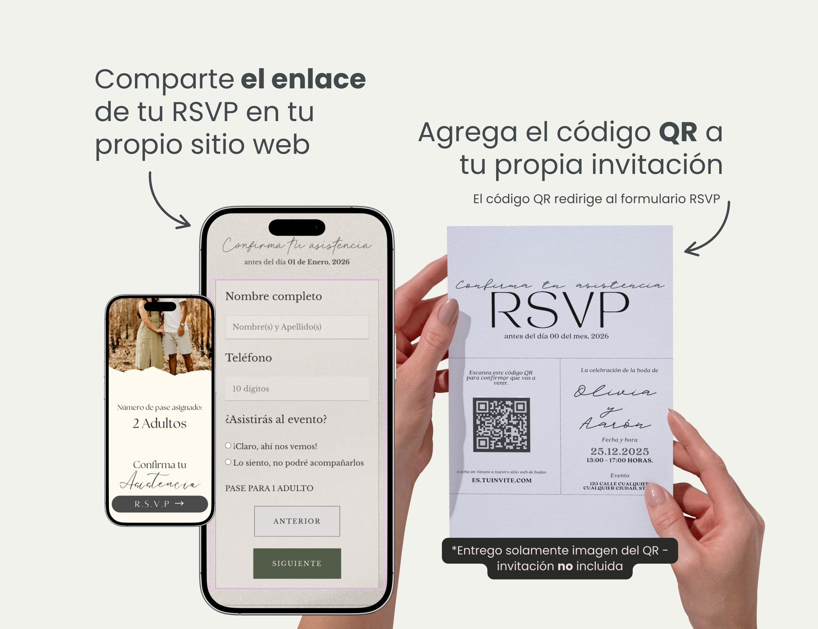 Formulario de RSVP Personalizado - Agrega a tu plantilla de Canva