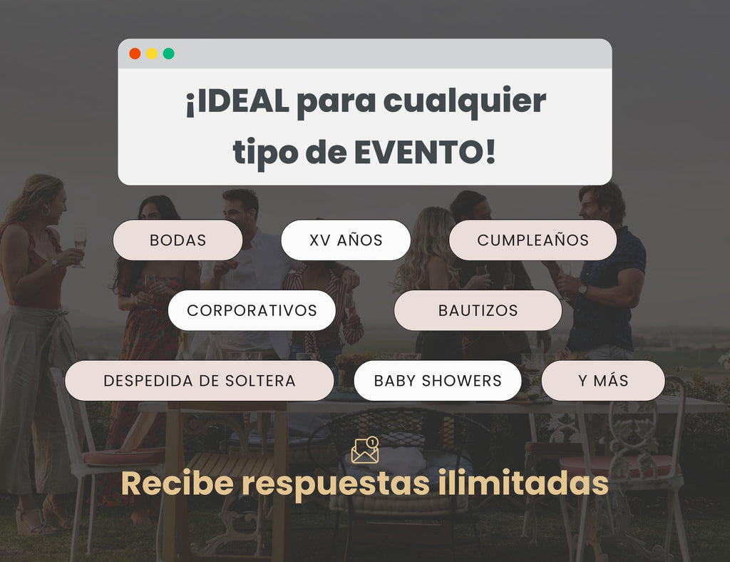 Formulario de RSVP Personalizado - Agrega a tu plantilla de Canva