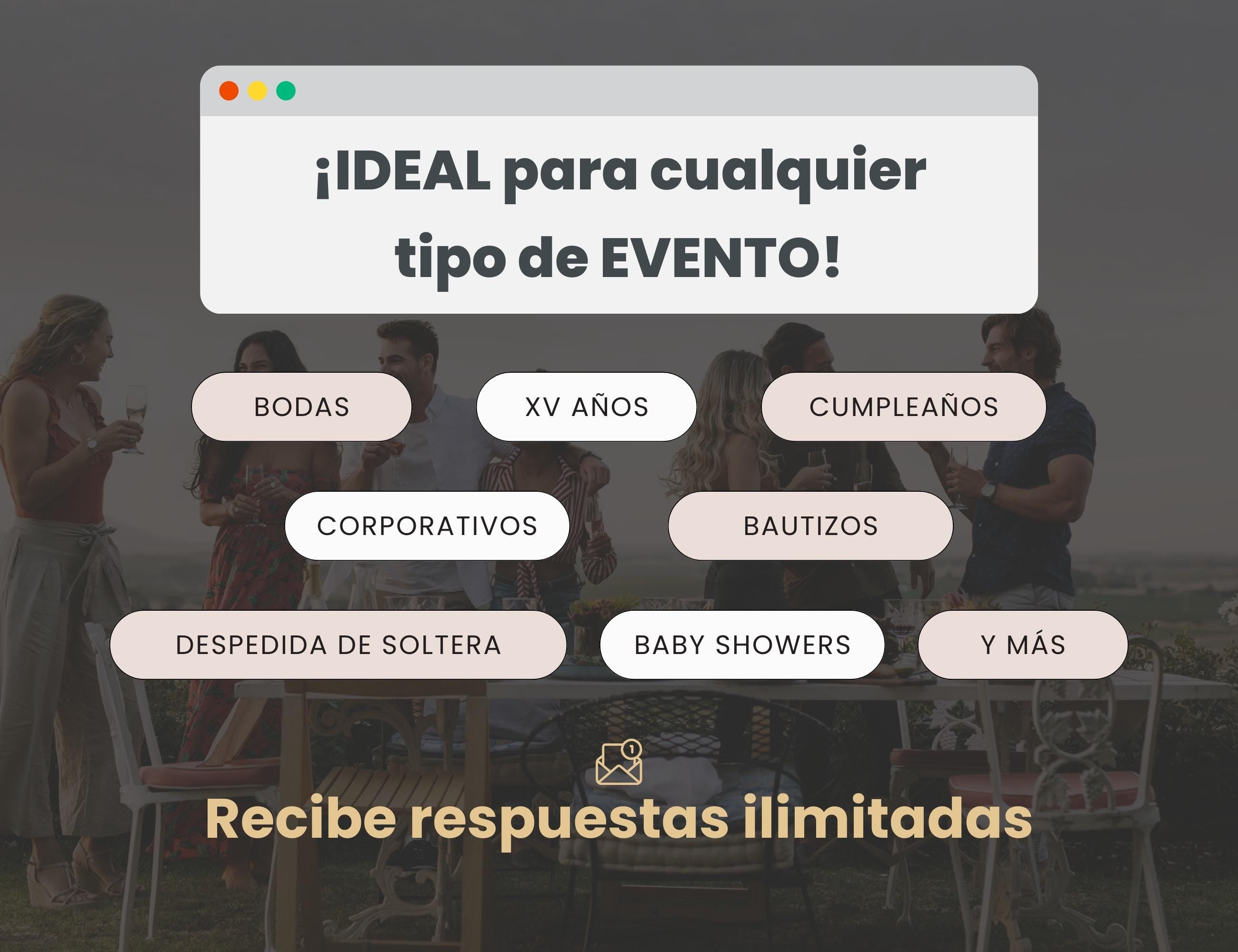 Formulario de RSVP Personalizado - Agrega a tu plantilla de Canva