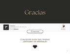Invitación web boda - Plantilla editable en Canva - Minimalista