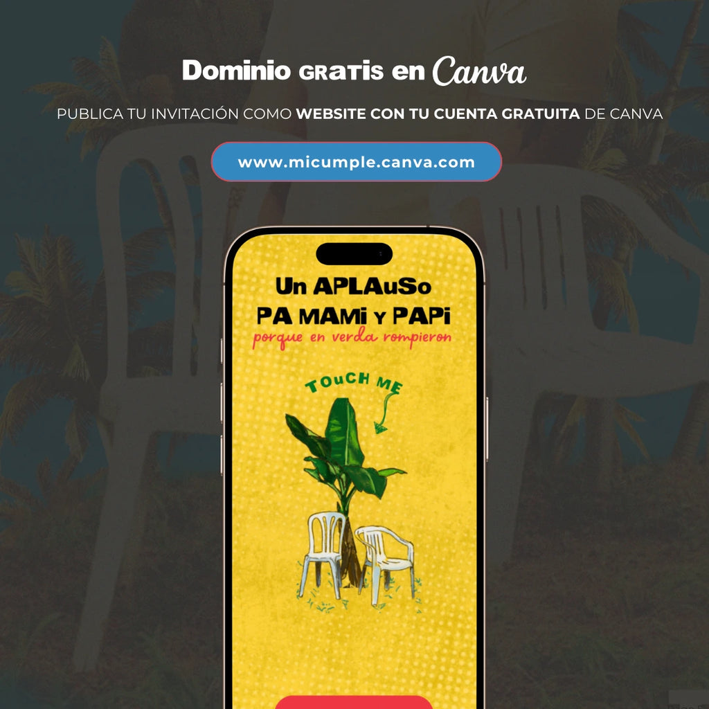 Bad Bunny - Plantilla Editable Cumpleaños