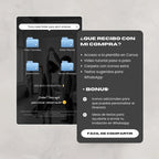 Invitación web boda - Plantilla editable en Canva - Monocromática - Tu Invite