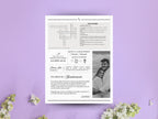 Periódico de boda -Plantilla editable en Canva
