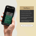 Invitación web boda - Plantilla editable en Canva - Doodles