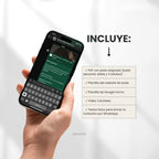 Invitación web boda - Plantilla editable en Canva - Floral