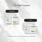 Periódico de boda 2025 -Plantilla editable en Canva