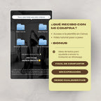 Invitación web para Save The Date - Plantilla editable en Canva - Encaje - Tu Invite