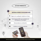 Invitación web para Save The Date - Plantilla editable en Canva - Encaje - Tu Invite