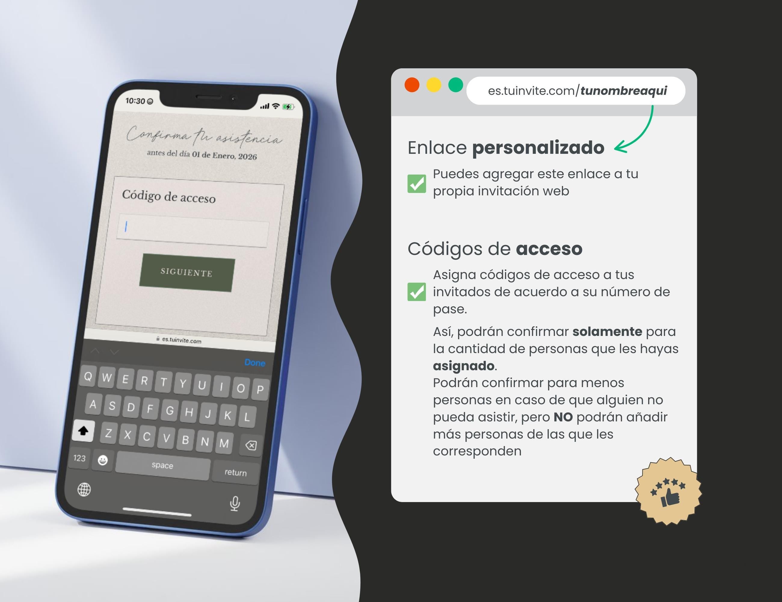 Formulario de RSVP Personalizado - Agrega a tu plantilla de Canva