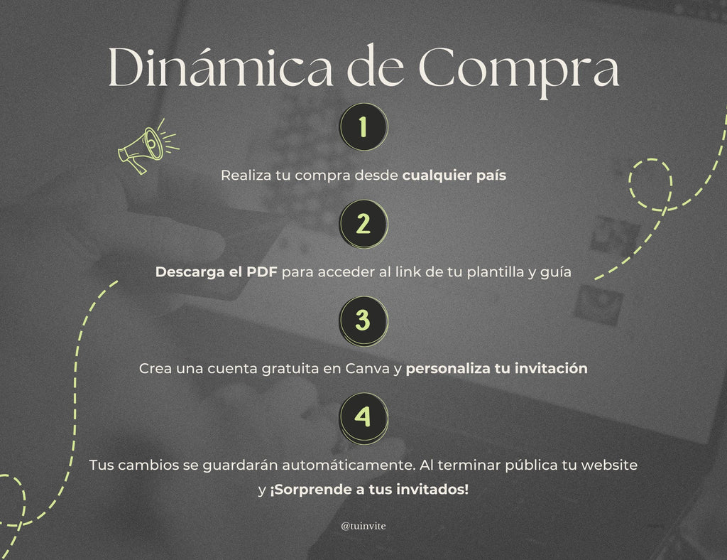 Invitación web boda - Plantilla editable en Canva - Burgundy