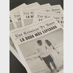 Periódico de boda -Plantilla editable en Canva