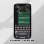 Invitación web boda - Plantilla editable en Canva - Floral