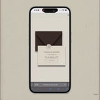 Invitación web boda - Plantilla editable en Canva - Atemporal